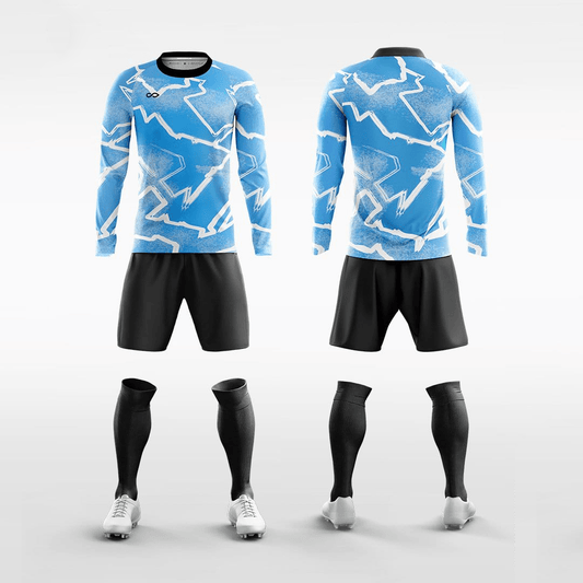 Pop Camouflage Ⅳ - Kids Sublimated Long Sleeve Soccer Kit