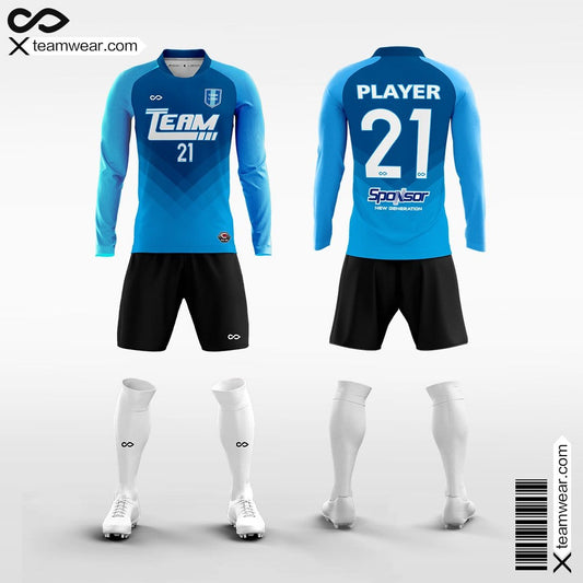 Continent - Men's Sublimated Long Sleeve Soccer Kit