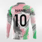 Pop Camouflage Ⅴ - Customized Men's Sublimated Long Sleeve Soccer Jersey