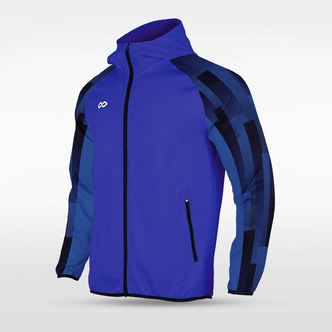 Embrace Urban Forest - Customized Men's Sublimated Full-Zip Waterproof