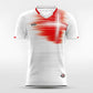 Team Denmark - Customized Men's Sublimated Soccer Jersey