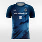 Earth - Customized Men's Sublimated Soccer Jersey