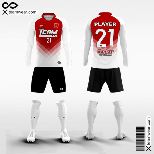 Continent - Men's Sublimated Long Sleeve Soccer Kit