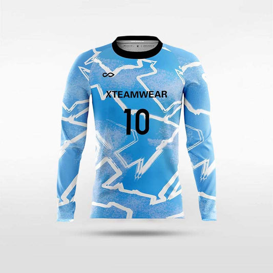 Pop Camouflage Ⅳ - Customized Kids Sublimated Long Sleeve Soccer Jersey