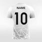 Cosmic Rays - Customized Men's Sublimated Soccer Jersey