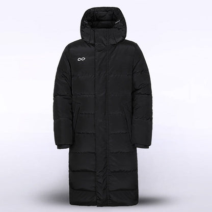 Artificial Intelligence Kids Long Puffer Jacket