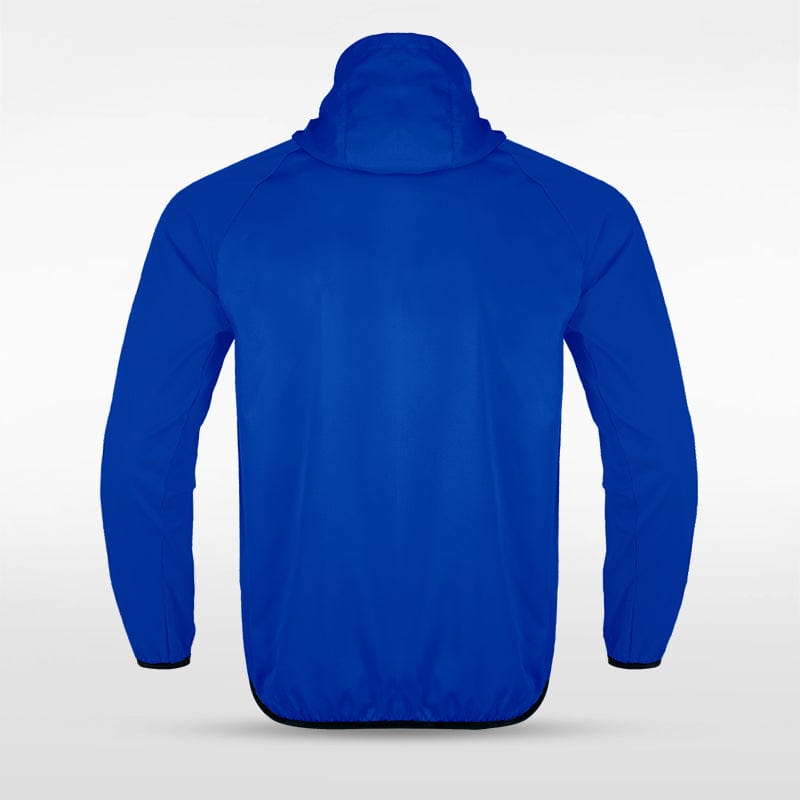 Historic Greek - Customized Men's Sublimated Full-Zip Waterproof