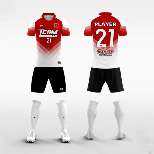 Continent - Kids Sublimated Soccer Kit