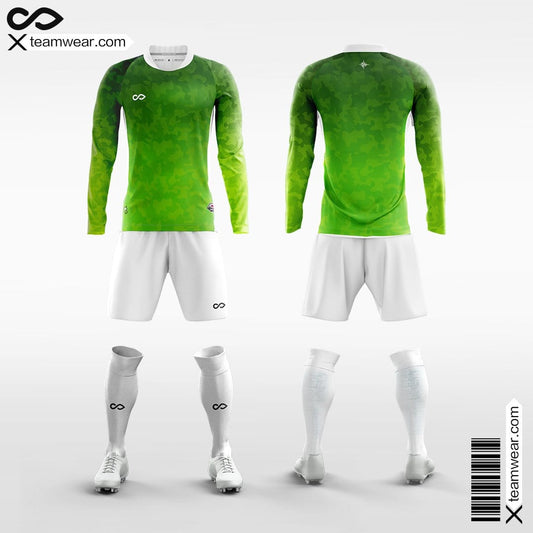 The Four Symbols - Men's Sublimated Long Sleeve Soccer Kit