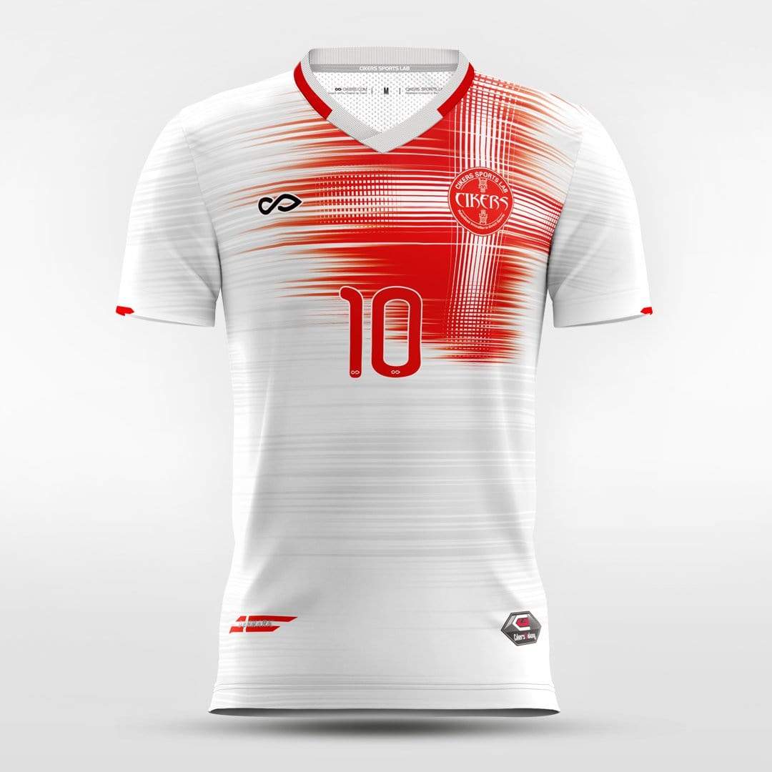 Team Denmark - Customized Men's Sublimated Soccer Jersey