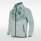 Embrace Geometry - Customized Men's Sublimated Full-Zip Waterproof