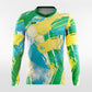 Pop Camouflage Ⅴ - Customized Men's Sublimated Long Sleeve Soccer Jersey