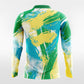 Pop Camouflage Ⅴ - Customized Men's Sublimated Long Sleeve Soccer Jersey