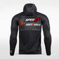 AI - Customized Sharkskin 1/4 Zip with Hoodie