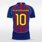 Catalonia - Customized Men's Sublimated Soccer Jersey
