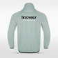 Embrace Geometry - Customized Men's Sublimated Full-Zip Waterproof