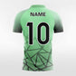 Cosmic Rays - Customized Men's Sublimated Soccer Jersey