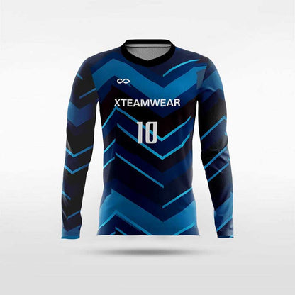 Limited Secret Ⅱ - Customized Kids Sublimated Long Sleeve Soccer Jersey