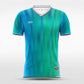 Human Moon Day - Customized Men's Sublimated Soccer Jersey